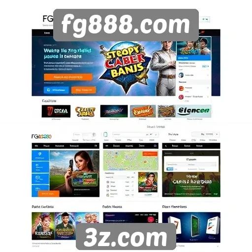 A evolução da interface do site fg888.com