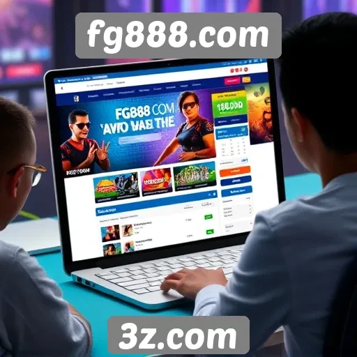 Explorando a interface e usabilidade do fg888.com